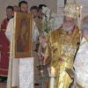 Jahrhunderte alte Gebete und Riten: Die feierliche Form der Feier des Gottesdienstes im byzantinischen Ritus ist gekennzeichnet durch die Verehrung der Ikonen. Unser Bild zeigt Patriarch Gregorios III. bei der Feier der „Göttlichen Liturgie“ in der Neumünsterkirche.Foto: Gideon Zoryiku