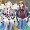 Die neue Spitze der Mittelschule in Bad Brückenau: Schulleiterin Birgit Herré mit ihrer neuen Stellvertreterin Ulrike von der Tann (links).