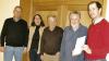 Bei der Preisübergabe: (von links) Bürgermeister Norbert Endres, Cornelia Jeßberger (2. Vorsitzende), Michael Seeberger (3. Vorsitzender), Fotograf Helmut Strehl und Johannes Follmer (1. Vorsitzender).
