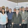 Auszeichnung für die Treue zur Gewerkschaft: Die LBB-Ortsgruppe Werneck dankte beim Jahresabschlussessen zahlreichen Mitgliedern, die seit 25 beziehungsweise 40 Jahren der Gewerkschaft treu sind. Im Bild auch Ortsvorsitzender Wolfgang Reinhart (links) und Landesvorsitzender Hermann Schilling (Dritter von links).