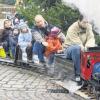 Miniatureisenbahn als Attraktion: Am kommenden Wochenende wird sie bei der Lohrer Schlossweihnacht ihre Kreise ziehen.