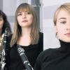 Neujahrskonzert: Das Trio woodlines mit ungewöhnlichen Klängen in der Alten Reichsvogtei.