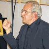 Weihnachten als Skandal: Rezitator Hans Driesel.