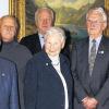 Ehrungen beim Verschönerungsvereins Marktheidenfeld: (von links) Manfred Hencke Michael Carl, Leonhard Scherg, Grete Schmitt, Robert Volk und Vorsitzender Rüdiger Hein.