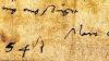 Unterschrift eines großen Mannes: „Mart(inus) Luther d(octor)“, gefolgt von der Jahreszahl 1541.