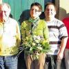 Eifrige Wanderfreunde: Bei der Jahresversammlung der Wiesenbronner Wanderfreunde ehrte Vorsitzender Harald Klein (Dritter von rechts) einige Mitglieder für ihre Treue (von links): Peter Dürner, Hermann Dümler, Dorothea Stapf, Horst Wilhelm und Konrad Thomann – sie sind alle seit 25 Jahren beim Verein.