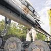 Tödliches Unglück: der zerstörte Magnetschwebebahnzug Transrapid im emsländischen Lathen im September 2006.