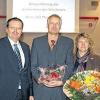 Leitung komplett: In der Alfons-Goppel-Berufsschule wurde der stellvertretende Schulleiter Matthias Paul vorgestellt. Von links: Norbert Kornder (Leitender Regierungsschuldirektor), Gustav Eirich (Regierung von Unterfranken, Abteilungsdirektor Schulen), Studiendirektor Matthias Paul mit Gattin Doris, Oberstudiendirektor Rainer Schöler (Schulleiter). ALFONS GOPPEL