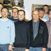 Der neue Vorstand des TSV Aub (von links): Kassenwart Richard Stüber, Felix Beetz, Gesamtjugendwart Georg Körner, stellvertretender Schriftführer Tobias Grimm,  Ehrenamtsbeauftragter Friedrich Bender, die Vorsitzenden Michael Hüblein und Christopher Dietl, Marcus Kremer, Vorsitzender Claus Rübling, Peter Niehr. Auf dem Bild fehlt Schriftführerin Sonja Gutbrod.