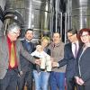 Prost: Starkbieranstich in der Brauerei Martin (von links) MdB Frank Hofmann, Stefan Rottmann, Vorsitzender des SPD-Ortsvereins Schonungen, Anja und Ulrich Martin mit Töchterchen Johanna, der Vorsitzende der Bayerischen SPD Florian Pronold und die Europaabgeordnete Kerstin Westphal.
