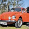Der Letzte seiner Art: Johann Geißlers Käfer ist das einzige Auto, das in der Stadt mit MAR-Nummernschild herumfährt.