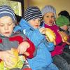 Extra-Wurst für die Kleinsten: Beim Richtfest für den erweiterten Kindergarten Hambach zeigte sich die Gemeinde Dittelbrunn spendabel -  ihre drei Kindertagesstätten kosten viele Millionen Euro.