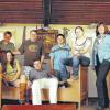 Start am nächsten Wochenende: Eifrig probt die Theatergruppe Oberschwarzach (im Bild von links) mit Bianca Neumer, Andreas Bördlein, Georg Engel, Marius Engel, Andrea Wiesmann, Rosi Bausewein und Thomas Beck sowie vorne Silvia Murk und Andreas Goldstein für die Aufführungen ab 9. April.