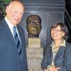 Wiedersehen: Kaiser-Enkelin Marita Kreutz-Katzer und Winfried Benner.