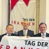 Werben für den Tag der Franken: Erwin Dotzel (rechts), Kay Blankenburg und Thomas Bold.
