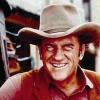James Arness als Marshal Matt Dillon.