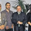 Vorstellung des IDA-Projekts: Von links Projektleiter Halil Cesur, Auszubildender Emrah Fazlioglu, Staatssekretär Markus Sackmann, GbF-Geschäftsführerin Gertrud Türk.