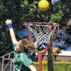 Unbezwingbar: Wie auf diesem Archivbild die Bergrheinfelder Korbhüterin Lena Hünlein, so ist im Moment die Jugend 19 und die Jugend 15 des TSV Bergrheinfeld in der Landesliga nicht zu überwinden und führt die Tabelle verdient an.