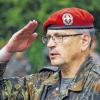 Abschied: Oberst Peter Schütz, Leiter des Gefechtssimulationszentrums in Wildflecken, geht in den Ruhestand.
