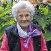 Katharina Perl wird am Samstag 85 Jahre alt. Am liebsten ist sie in ihrem Garten.