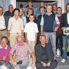 Strahlende Sieger: Die Besten beim Turnier um den Udo-Lermann-Golf-Cup waren, hinterste Reihe von links: Peter Vogelberg, Dieter Förtig, Maximilian König, Stefan Klebsch, Nico Seitz. Mittlere Reihe: Irene Ziegler, Gloria Bauer, Iris Wienand, Simon Hofmann, Norbert Redelbach, Rainer Herold, Hans-Jürgen Toussaint, Mike Zaus. Vordere Reihe: Nenad Salov, Helmut Viering und Ralf Winkelmann.