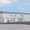 Baureif: Zum Jahresende soll die neue Claas-Niederlassung in Gollhofen bezugsfertig sein.