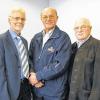 Wechsel beim Weißen Ring: In der Leitung der Außenstelle Schweinfurt löst Werner Leuerer Claus Effner ab. Von links: Werner Stürmer, Leuerer, Effner, Wolf-Dieter Laible, Hans Hauptmann.