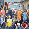 Aufgabe gemeistert: Das Bild zeigt die Jugendlichen aus Neustadt, Frammersbach, Partenstein, Neuhütten und Krommenthal samt Betreuer nach der erfolgreichen Übung.