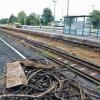 Zweite Bauphase: Von Mittwoch, 17. August, an steht im Bahnhof Ebenhausen wieder ein Gleis zur Verfügung.