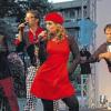 Gut aufgelegt: Die österreichische Band Global Kryner begeisterte das Publikum beim Konzert im Kurgarten.