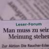 Leserforum: Nachbesserungen sind reine Wahlkampftaktik