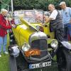 Das älteste Auto bei der Bocksbeutel-Rallye: Der Citroen B2 Torpedo von 1922 gehört Monika und Martin Grundmeyer aus Wiesbaden.