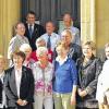 (sf)   In der Spitalkirche fand ein Abendmahlsgottesdienst mit Einzelsegnung für die goldenen und diamantenen Konfirmandinnen und Konfirmanden statt. Insgesamt 13 Männer und Frauen, die vor 50 oder 60 Jahren Konfirmation hatten, fanden sich zu dem Gottesdienst ein. Ein weiterer konnte gar sein 65. Jubiläum mitfeiern. Nach dem Gottesdienst in der Spitalkirche, den Pfarrer Jean-Pierre Barraud hielt, folgte ein Mittagessen und anschließend eine Führung durch das neue Gemeindezentrum der evangelischen Gemeinde und die veränderte Erlöserkirche. Eiserne Konfirmation feierte Richard Bohn, Diamantene Konfirmation feierten Inge Fieseler, Gertraud Finke, Erika Karbacher, Arthur Schneider, Edith Stolper und Hildegard Strätz, Goldene Konfirmation Dittmar Ewert, Brigitte Finster, Dieter Göttler, Ruth Joss, Gerhard Knaupp, Helga Seuferling und Waltraud Völker.