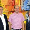 Das neue Team an der Spitze der Staatlichen Realschule Bad Kissingen: Andreas Elsässer (links) mit seinen beiden Konrektoren, Christian Schmitt und Beate Gründel.