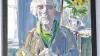 Porträt einer Dame: Werke des Malers Josef Versl sind im Goßmannsdorfer Pfarrheim zu sehen.