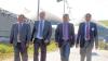 Sie brachten das Projekt in Gang: Die Betreiber der Biogasanlage (von links): Josef Demar, Thomas Balling (Agrokraft) und Thomas Merker und Helmut Grosser, Bayerische Rhöngas und Biomethan Rhön-Grabfeld.