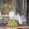Zeugnisgottesdienst: Von ihren Erfahrungen mit der Krankheit MS berichtete Renate Krautgartner in Mariabuchen.