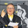 Lutz Glombeck (im Bild) interpretierte in der Miravilla gemeinsam mit Carl Demuß den Kultkomiker Heinz Erhardt.