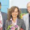 Glückwunsch: Bürgermeister Karl Hügelschäffer (links) und Schulamtsdirektor Günter Mensch wünschten der neuen Reichenberger Schulleiterin Elisabeth Gahn alles Gute für ihr Amt.
