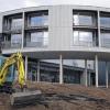 Endspurt: Die Arbeiten am Grünen – manche nennen es graues – Klassenzimmer laufen auf Hochtouren. Die Umweltbildungseinrichtung soll heuer fertig werden. Pfeuffer