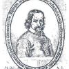 Johann Rudolph Glauber auf einer Darstellung, die in seiner Kitzinger Zeit entstand.