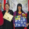 Das ehrenamtliche Team der Caritas-Tafel: Karl-Heinz Wagner, Sandra Mayer, Sylvia Hehn und Margrit Wagner (von links) bitten die Bevölkerung um Spenden für die Weihnachtspäckchen—Aktion.