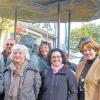 Potenzielle Gründungsmitglieder: (von links) Helga Weißenberger, Klaus Zühlke, Anton Kiefer, Marie-Luise Geyer, Barbara Miller, Nathalie Liebelt, Brigitte Meyerdierks und Dieter Sternecker wollen die Partnerschaft auf solidere Beine stellen.