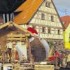 Weihnachtsangebote vor historischer Kulisse: der Sternstunden-Markt in Großwenkheim.