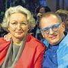 Professorin Friederike Hassauer und Lebensgefährte Peter Roos.