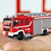 Neuling in der roten Flotte: Das Hilfeleistungslöschfahrzeug der Feuerwehr Lohr gibt es jetzt auch im Maßstab 1:87.