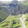 Tintagel soll die Burg von König Artus und seiner Tafelrunde gewesen sein.
