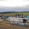Dunkle Wolken hängen über der Biogasanlage: Die Anlage auf dem Waltersberg unterhalb des Industriegebietes in Grünsfeld soll erweitert werden.