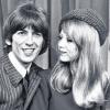 Mal spirituell, mal wilder Rock 'n' Roller: George Harrison mit Pattie, seiner ersten Ehefrau, 1966.