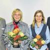 Wechsel im Vorstand: Elisabeth Hutzel (2.v.li.) ist nach zehn Jahren im Vorstand des Caritasverbandes aus ihrem Amt ausgeschieden. Nachfolgerin ist Bettina Wegner (3. v.li.). Mit im Bild: der stellvertretende Geschäftsführer Georg Wagner (links) und der Vorsitzende des Verbandes, Johannes Simon.